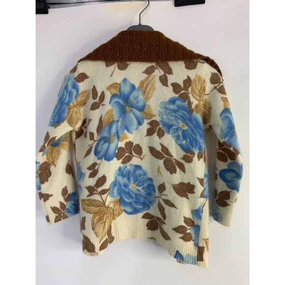 Women’s free people angora Cardi XS sweater 6079 layer 3/4 sleeve - Picture 8 of 11